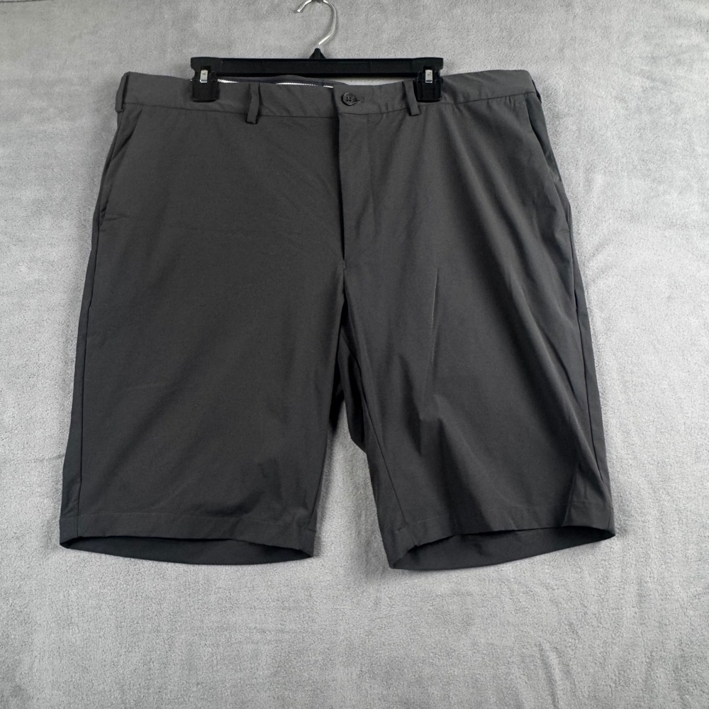 IBKUL Mens Performance Golf Shorts Dark Gray Charcoal Size 38 Activewear